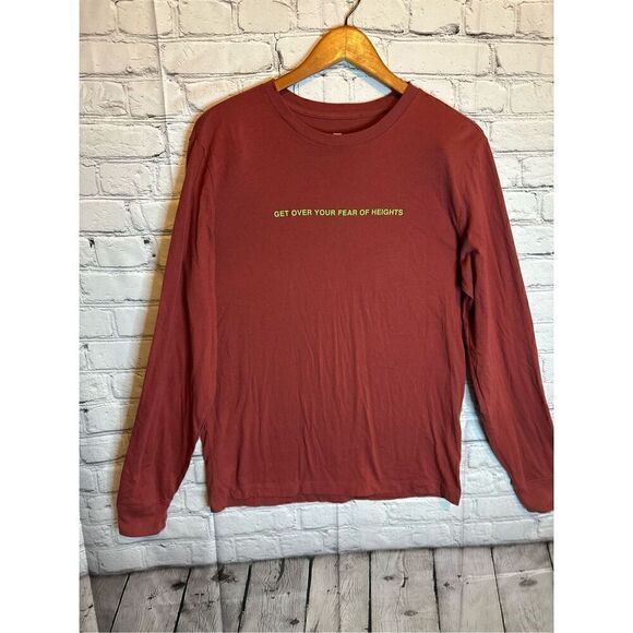 Nike Men's Sportswear Long-Sleeve T-Shirt (Cedar) Size Medium - Picture 1 of 5